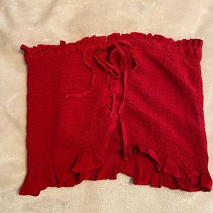 American Eagle cropped tube top